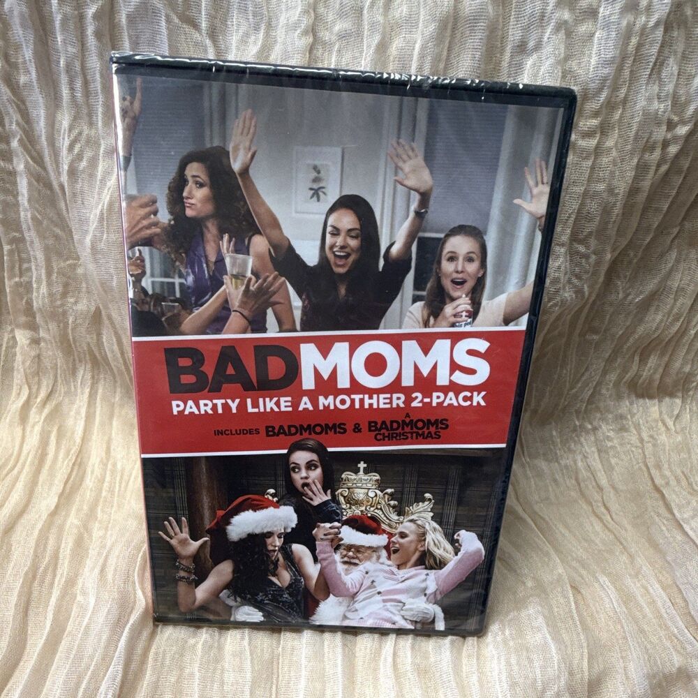Bad Moms Party Like a Mother 2-Pack DVD R English Kunis Deleted Scenes